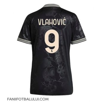 Juventus Dusan Vlahovic #9 Tricou Fotbal Replică 2025-26 Femei Treilea